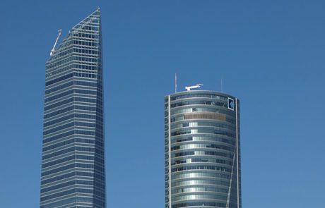 madrid skyscrapers